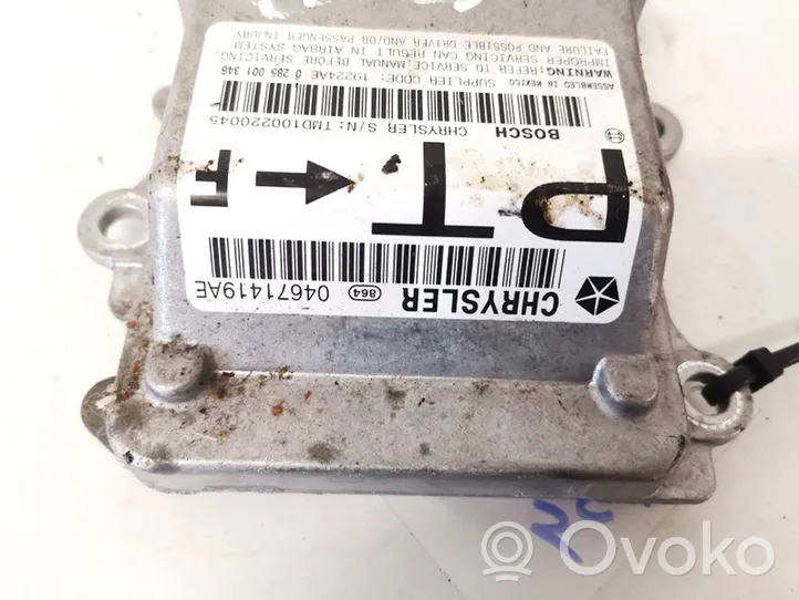 Chrysler PT Cruiser Airbag control unit/module 04671419ae