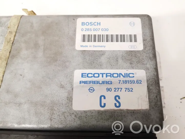 Opel Omega A Calculateur moteur ECU 90277752cs