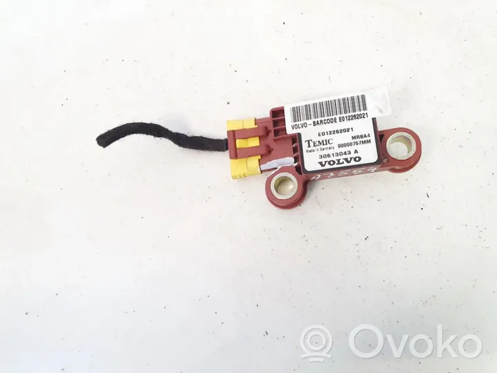 Volvo S40, V40 Airbag deployment crash/impact sensor 30613043a