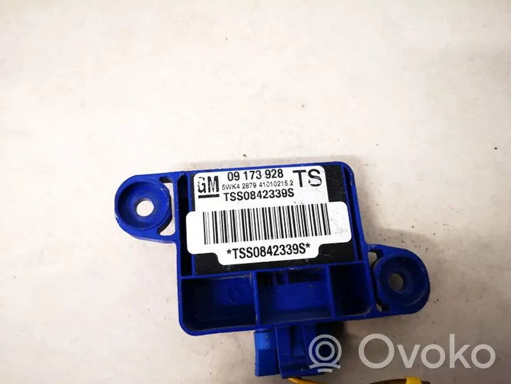 Opel Omega B2 Airbagsensor Crashsensor Drucksensor 09173928ts