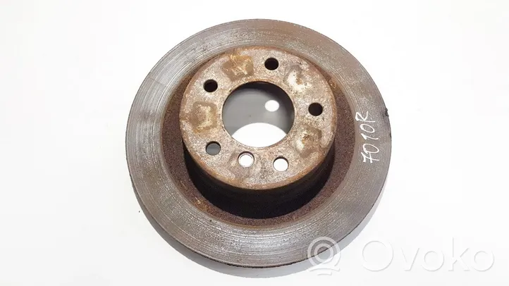 BMW 1 E81 E87 Rear brake disc ventiliuojamas