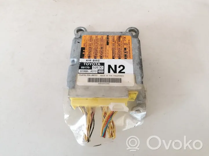 Toyota Urban Cruiser (XP110) Module de contrôle airbag 8917052e30