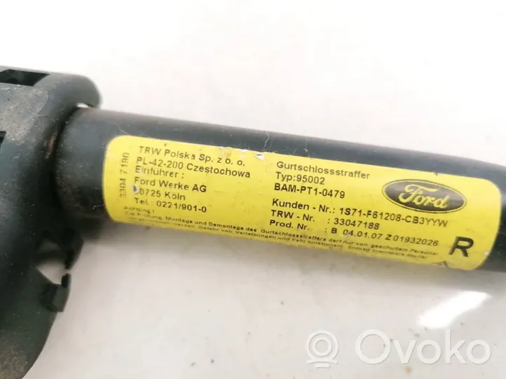 Ford Mondeo Mk III Fibbia della cintura di sicurezza anteriore 1S71F61208CB