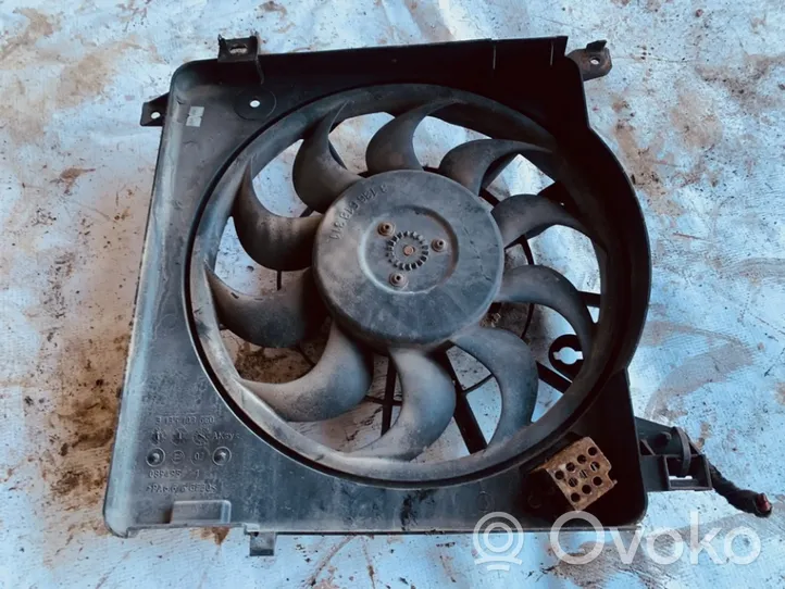 Opel Astra H Radiator cooling fan shroud 0130303304