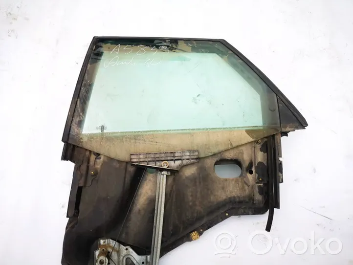 Audi 80 90 B3 Rear door window/glass frame 