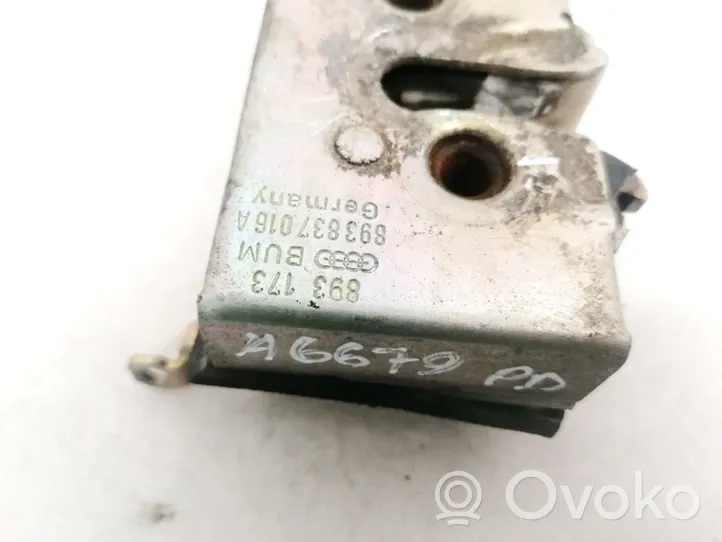 Audi 80 90 B3 Zamek drzwi przednich 893173