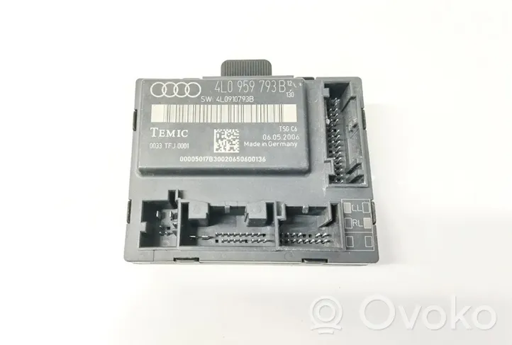 Audi Q7 4L Unité de commande module de porte 4L0959793B