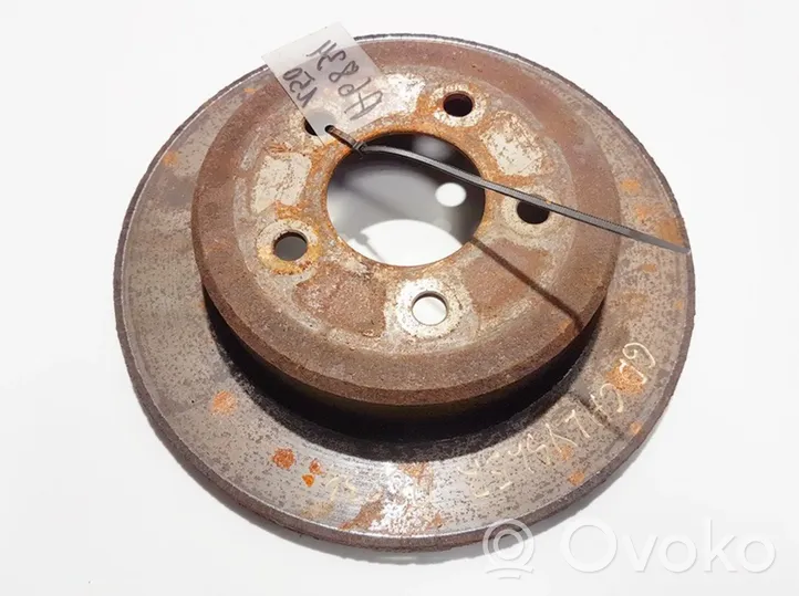 Chrysler Voyager Rear brake disc neventiliuojamas