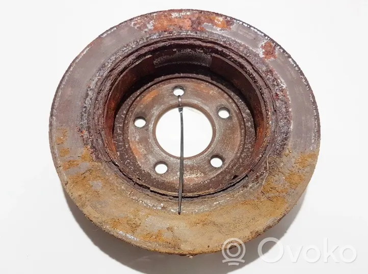 Chrysler Voyager Rear brake disc neventiliuojamas