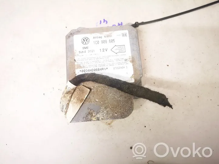 Volkswagen Sharan Gaisa spilvenu vadības bloks 1c0909605