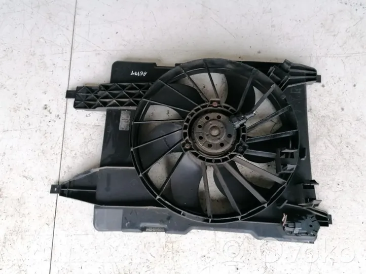 Renault Megane II Radiator cooling fan shroud 8240357