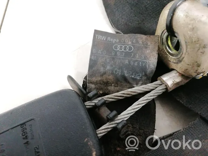 Audi 80 90 S2 B4 Klamra tylnego pasa bezpieczeństwa 8A0857713