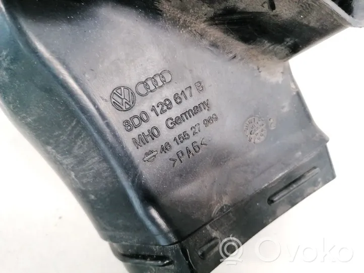 Audi A4 S4 B5 8D Rura / Wąż dolotowy powietrza 8D0129617B