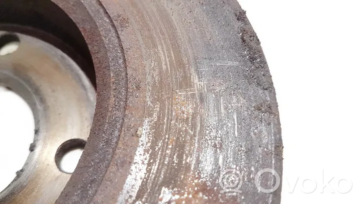 Fiat Punto (188) Front brake disc neventiliuojamas