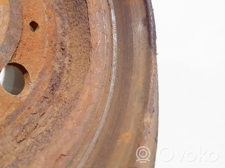 Volvo S60 Rear brake disc neventiliuojamas