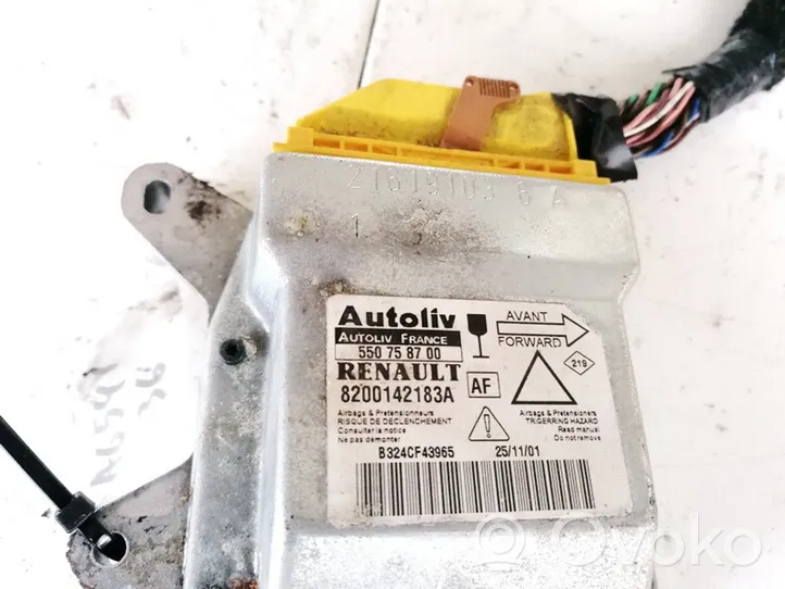 Renault Laguna II Module de contrôle airbag 8200142183A