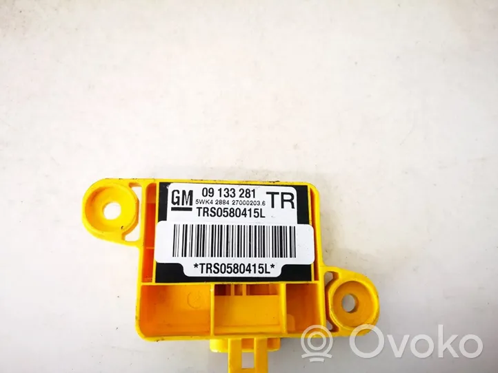 Opel Astra G Sensore d’urto/d'impatto apertura airbag 09133281tr