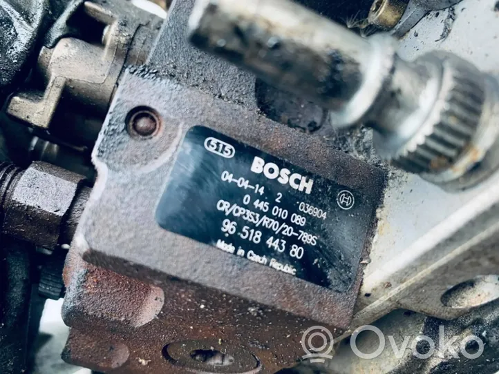 Citroen Xsara Picasso Polttoaineen ruiskutuksen suurpainepumppu 9651844380