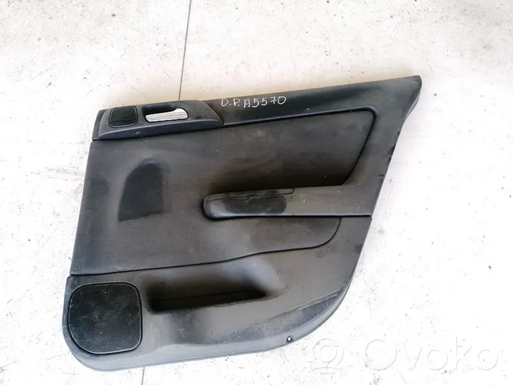 Opel Astra G Garniture panneau de porte arrière 178689944