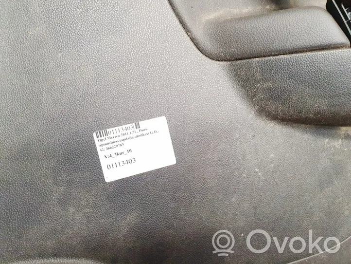 Opel Meriva B Boczki / Poszycie drzwi tylnych 466229783