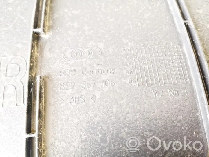 Audi A4 S4 B7 8E 8H Apmušimas priekinių durų (obšifke) 8e0867106