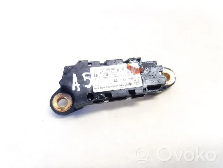 Mercedes-Benz C W203 Sensor impacto/accidente para activar Airbag 0018209126