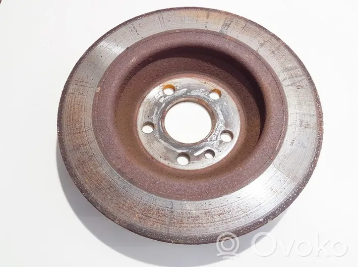 Ford Mondeo MK IV Disque de frein arrière neventiliuojamas