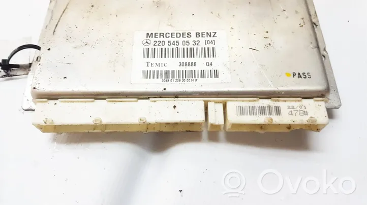 Mercedes-Benz S W220 Sterownik / Moduł ECU 2205450532