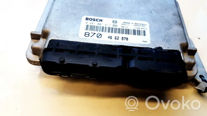 Saab 9-3 Ver1 Sterownik / Moduł ECU 0281001617