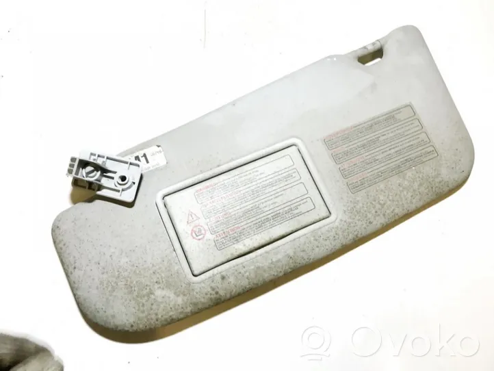 Nissan Qashqai Sun visor 