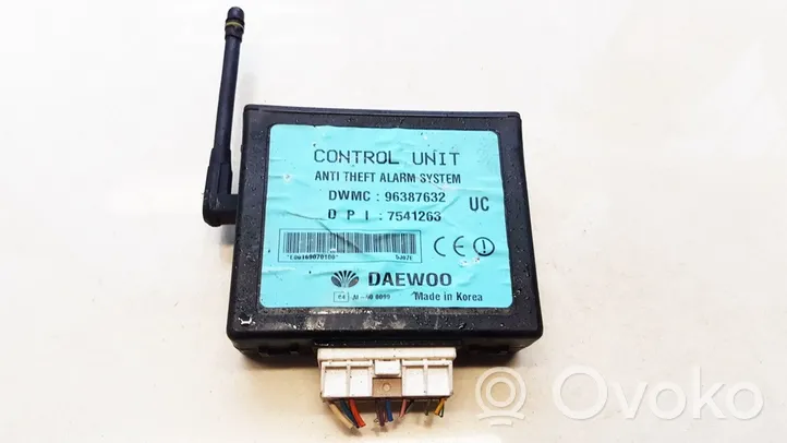 Chevrolet Tacuma Alarm control unit/module 96387632