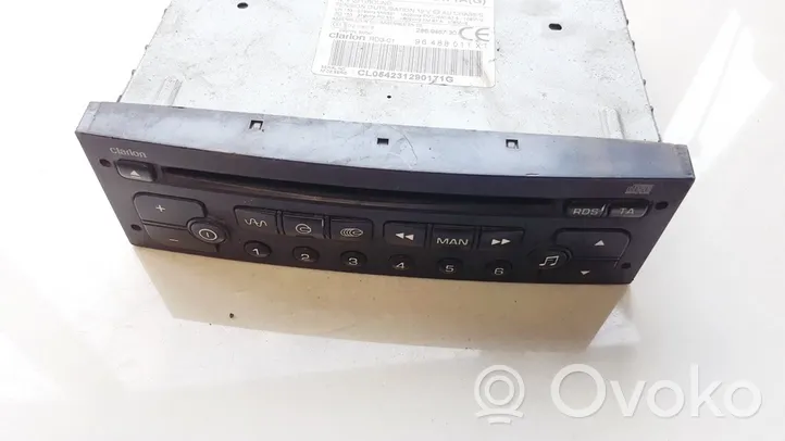 Citroen C3 Radio/CD/DVD/GPS-pääyksikkö 96488011xt