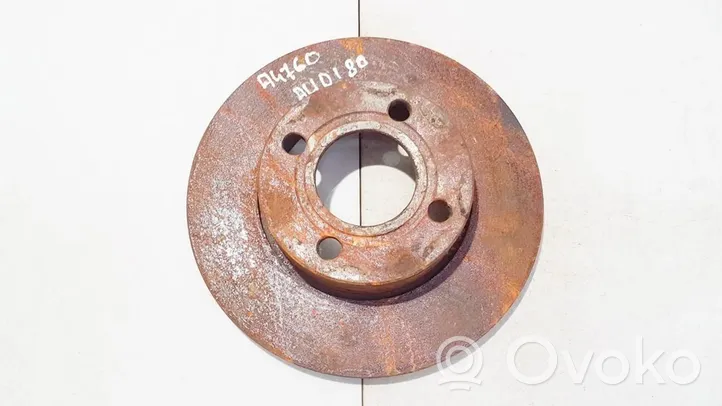 Audi 80 90 B3 Front brake disc neventiliuojamas