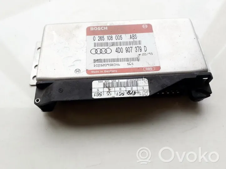 Audi A6 S6 C4 4A ABS-ohjainlaite/moduuli 0265108005