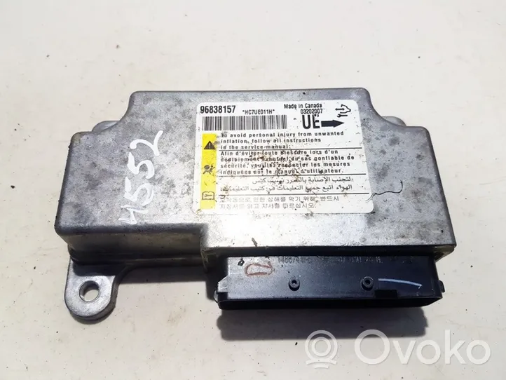 Opel Antara Sterownik / Moduł Airbag 96838157