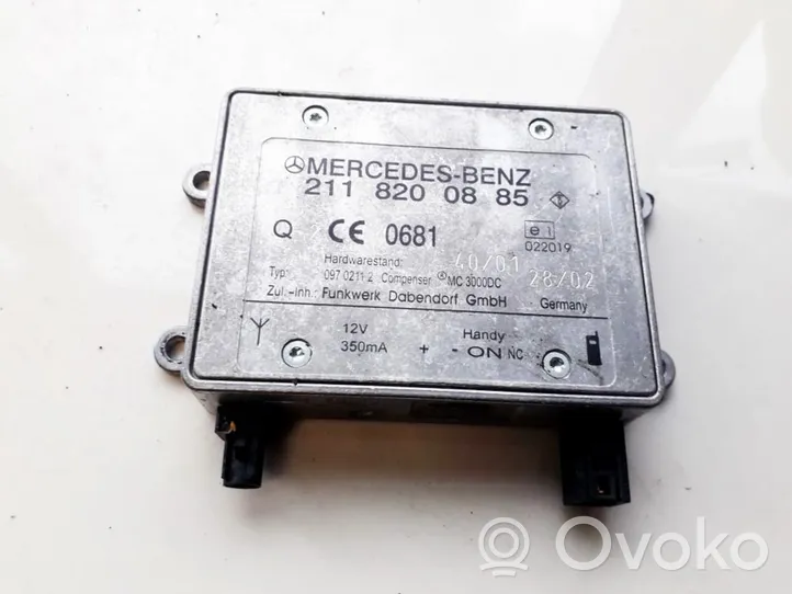 Mercedes-Benz E W211 Antennin ohjainlaite 2118200885