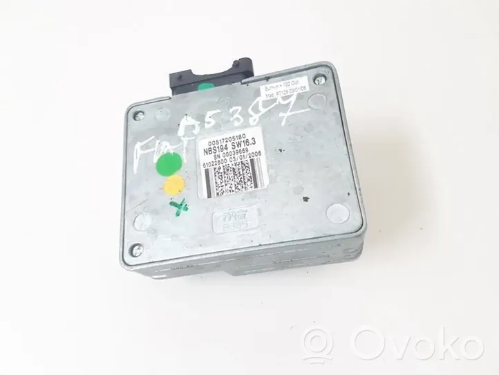 Fiat Croma Verrouillage du volant 00517205180