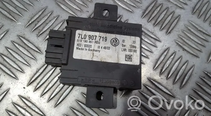 Volkswagen Touareg I Boîtier module alarme 7l0907719