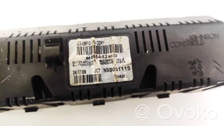 Citroen C5 Monitor / wyświetlacz / ekran 9664644280