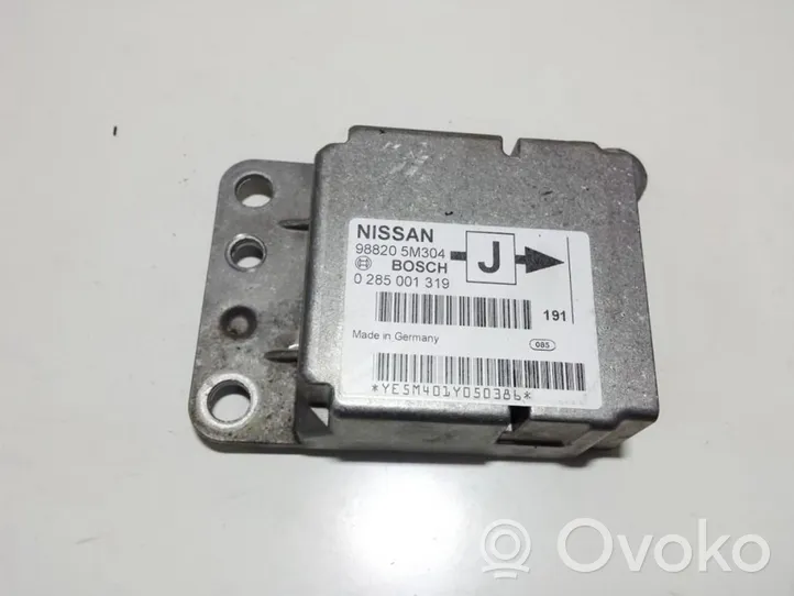 Nissan Almera N16 Turvatyynyn ohjainlaite/moduuli 988205m304