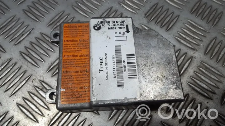 BMW 5 E39 Gaisa spilvenu vadības bloks 65778374799