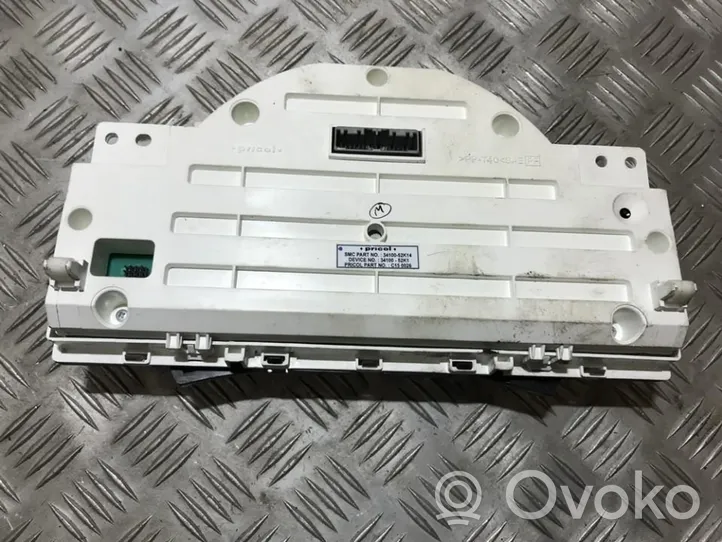 Opel Agila B Speedometer (instrument cluster) 3410052k14