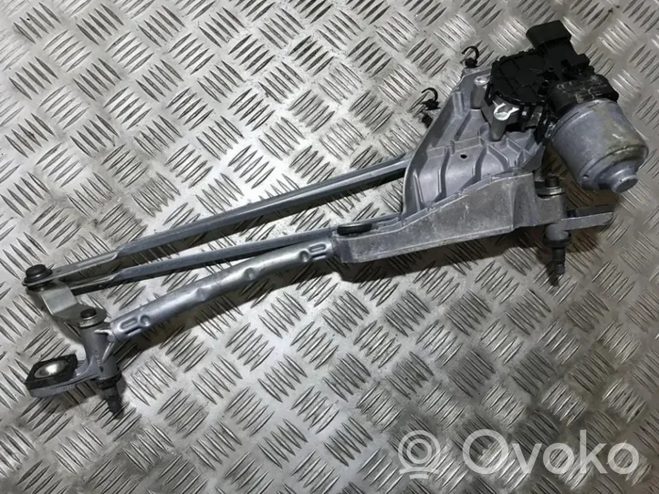 Ford Fiesta Mechanizm i silniczek wycieraczek szyby przedniej / czołowej 8a6117500bg