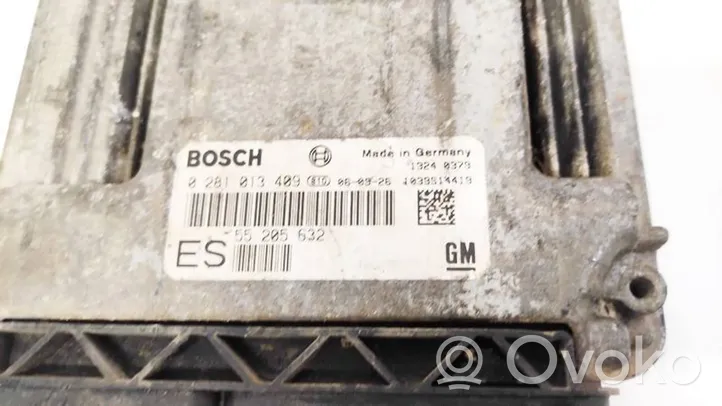 Opel Vectra C Dzinēja vadības bloks 55205632