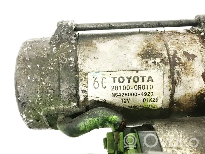 Toyota Avensis T250 Starter motor 281000R010