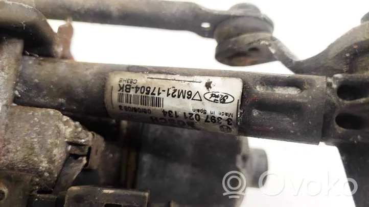 Ford S-MAX Mechanizm i silniczek wycieraczek szyby przedniej / czołowej 3397021134