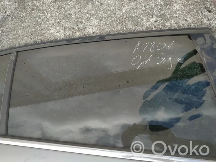 Opel Signum Rear door window glass 