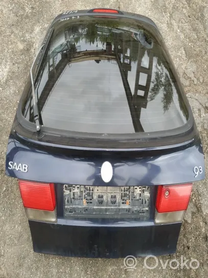 Saab 9-3 Ver1 Puerta del maletero/compartimento de carga melynas