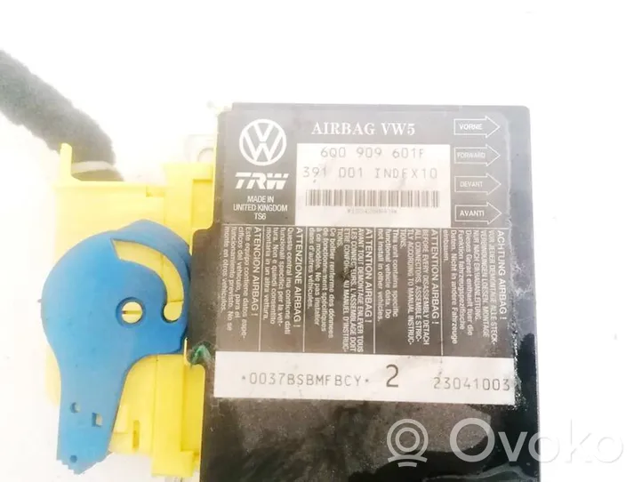 Volkswagen Polo Airbag control unit/module 6Q0909601F