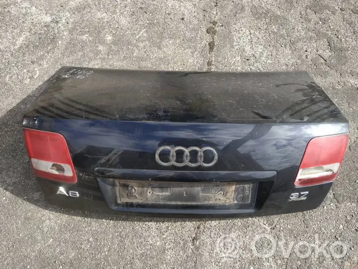 Audi A8 S8 D3 4E Couvercle de coffre juodas